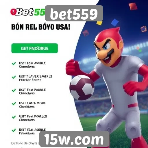 Ofertas de bônus disponíveis na bet559